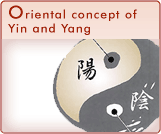 Oriental concept of Yin and Yang